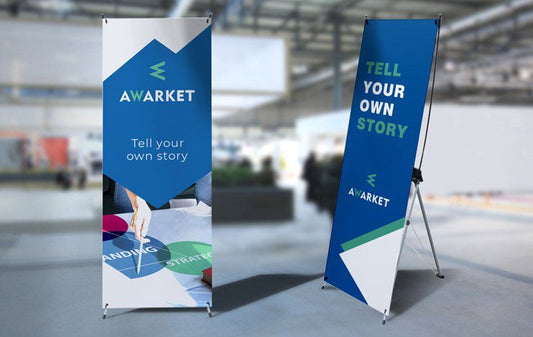 X/Pop up Banner Stand(2*5 feet)